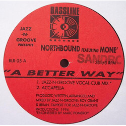 Jazz-N-Groove / Northbound / Moné A Better Way USED VINYL 12INCH 33 S RPM