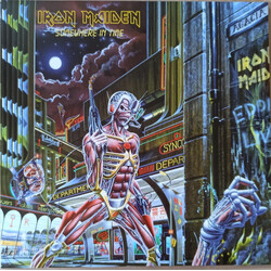 Iron Maiden Somewhere In Time Vinyl LP USED