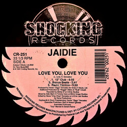 Jaidie Love You, Love You USED VINYL 12INCH 33 S RPM