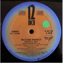 Picture Perfect (2) Prove It, Boy USED VINYL 12INCH 33 S RPM SINGLE