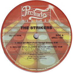 The Strikers Inch By Inch USED VINYL 12INCH 33 S RPM