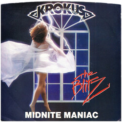Krokus Midnite Maniac USED VINYL 7INCH 45 RPM SINGLE PROMO STEREO