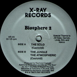 Ray Castoldi Biosphere 2 USED VINYL 12INCH 33 S RPM