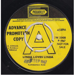 The Floribunda Rose Linda Loves Linda USED VINYL 7INCH 45 RPM SINGLE PROMO STEREO