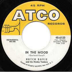 Hutch Davie And His Honky Tonkers In The Mood / Gwendolyn And The Werewolf USED VINYL 7INCH 45 RPM