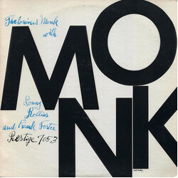 Thelonious Monk / Sonny Rollins / Frank Foster Monk Vinyl LP USED