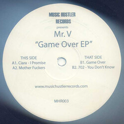 Virgo (8) Game Over EP USED VINYL 12INCH PROMO UNOFFICIAL RELEASE
