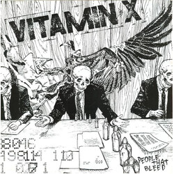 Vitamin X People That Bleed USED VINYL 7INCH 33 S RPM