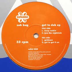 Sub Bug Get To Dub EP USED VINYL 12INCH 33 S RPM EP