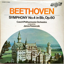 The Czech Philharmonic Orchestra / János Ferencsik Beethoven: Symphony No. 4 In B-Flat, Op. 60/Overture: Konig Stefan Vinyl LP USED