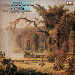 Wolfgang Amadeus Mozart / Alan Civil / The Royal Philharmonic Orchestra / Rudolf Kempe The Four Horn Concertos: Concert Rondo Vinyl LP USED
