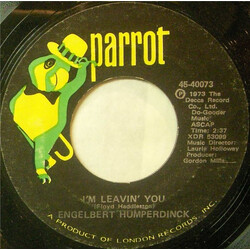 Engelbert Humperdinck I'm Leavin' You USED VINYL 7INCH SINGLE 45 RPM