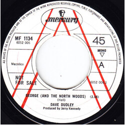 Dave Dudley George (And The North Woods) USED VINYL 7INCH 45 RPM SINGLE PROMO