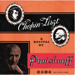 Frédéric Chopin / Franz Liszt / Leff Pouishnoff A Recital By Pouishnoff Vinyl LP USED