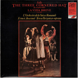 Manuel De Falla / L'Orchestre De La Suisse Romande / Ernest Ansermet / Teresa Berganza The Three Cornered Hat / La Vida Breve Vinyl LP USED