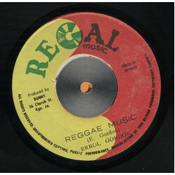 Errol Gordon Reggae Music USED VINYL 7INCH 45 RPM