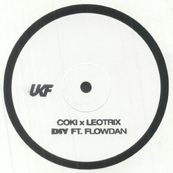 Coki / Leotrix / Flow Dan DIY USED VINYL 12INCH 45 RPM LIMITED EDITION WHITE LABEL