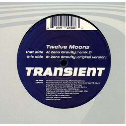 12 Moons Zero Gravity USED VINYL 12INCH 45 RPM