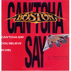 Boston Can'tcha Say (You Believe In Me) USED VINYL 12INCH PROMO