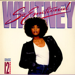 Whitney Houston So Emotional USED VINYL 12INCH 33 S RPM SINGLE STEREO