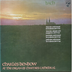 Johann Sebastian Bach / Charles Benbow Charles Benbow Plays Bach At Chartres Cathedral Vinyl LP USED