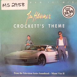 Jan Hammer Crockett's Theme (Extended 12" Mix) USED VINYL 12INCH 45 RPM SINGLE STEREO
