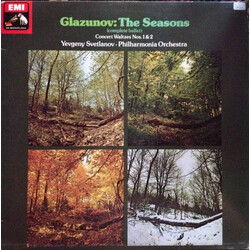 Alexander Glazunov / Evgeni Svetlanov / Philharmonia Orchestra The Seasons (Complete Ballet) Vinyl LP USED