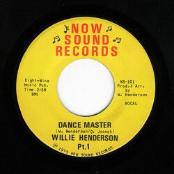 Willie Henderson Dance Master USED VINYL 7INCH