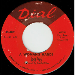 Joe Tex A Woman's Hands / C. C. Rider USED VINYL 7INCH 45 RPM SINGLE