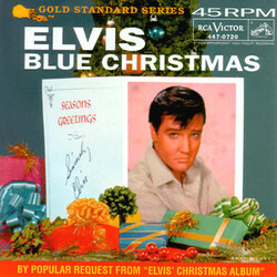 Elvis Presley Wooden Heart / Blue Christmas USED VINYL 7INCH 45 RPM