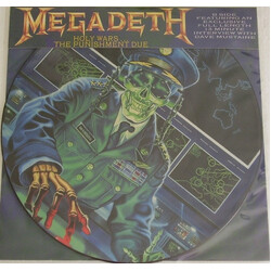 Megadeth Holy Wars... The Punishment Due USED VINYL 12INCH PICTURE DISC SINGLE