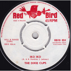 The Dixie Cups Iko Iko USED VINYL 7INCH SINGLE 45 RPM