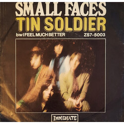Small Faces Tin Soldier b/w I Feel Much Better USED VINYL 7INCH 45 RPM SINGLE STYRENE