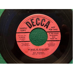 Ray McKinley And His Orchestra The Natives Are Restless Tonight / Airizay! USED VINYL 7INCH 45 RPM PROMO MONO