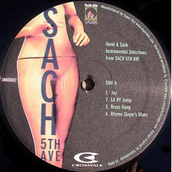 Omid Instrumental Selections From Sach 5th Ave Vinyl LP USED