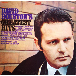 David Houston David Houston's Greatest Hits Vinyl LP USED