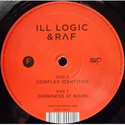 Ill Logic & DJ Raf Complex Identities / Darkness At Noon USED VINYL 12INCH 45 RPM