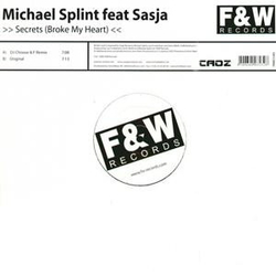Michael Splint / Sasja Secrets (Broke My Heart) Vinyl 12" USED