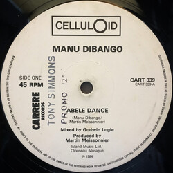 Manu Dibango Abele Dance USED VINYL 12INCH 45 RPM