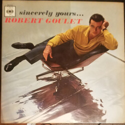 Robert Goulet Sincerely Yours Vinyl LP USED