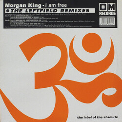 Morgan King I Am Free " The Leftfield Remixes USED VINYL 12INCH 33 S RPM