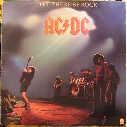 AC/DC Let There Be Rock Vinyl LP USED