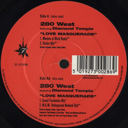 280 West / Diamond Temple Love Masquerade USED VINYL 12INCH 33 S RPM