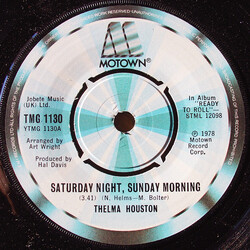 Thelma Houston Saturday Night, Sunday Morning USED VINYL 7INCH 45 RPM