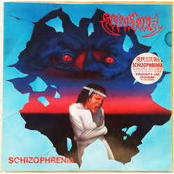 Sepultura Schizophrenia Vinyl LP USED