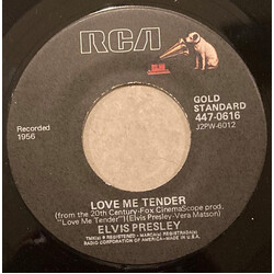 Elvis Presley Love Me Tender / Anyway You Want Me (That's How I Will Be) USED VINYL 7INCH 45 RPM REISSUE