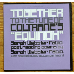 Sarah Webster Fabio Together To The Tune Of Coltrane's "Equinox" Vinyl LP USED