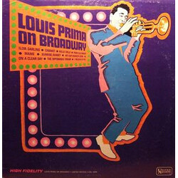 Louis Prima Louis Prima On Broadway Vinyl LP USED