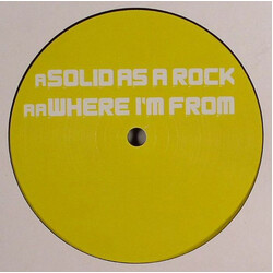 Roughcut / Sizzla Solid As A Rock / Where Im From USED VINYL 12INCH 45 RPM