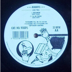 Ashaye I Found USED VINYL 12INCH 33 S RPM EP